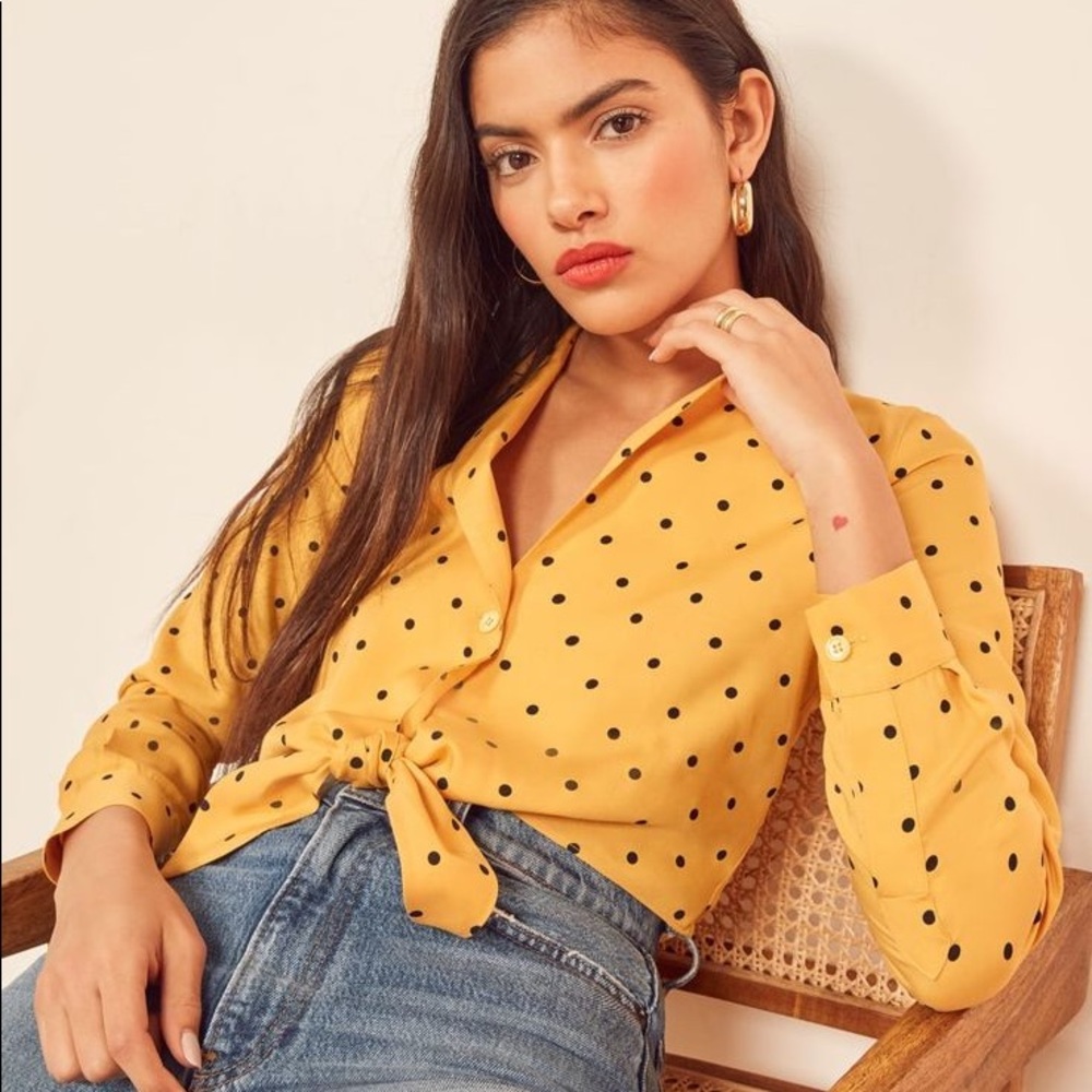 Reformation top. Brand new, no tags.